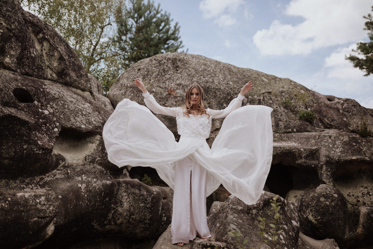 Collection robes de mariée bohème Elodie Courtat 2019